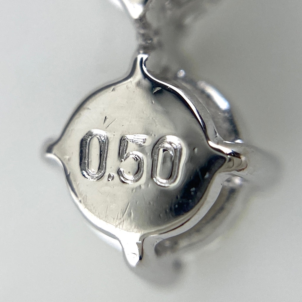 メレダイヤ デザインネックレス プラチナ ペンダント ネックレス Pt900 Pt850 ダイヤモンド レディース 【中古】nbjwl