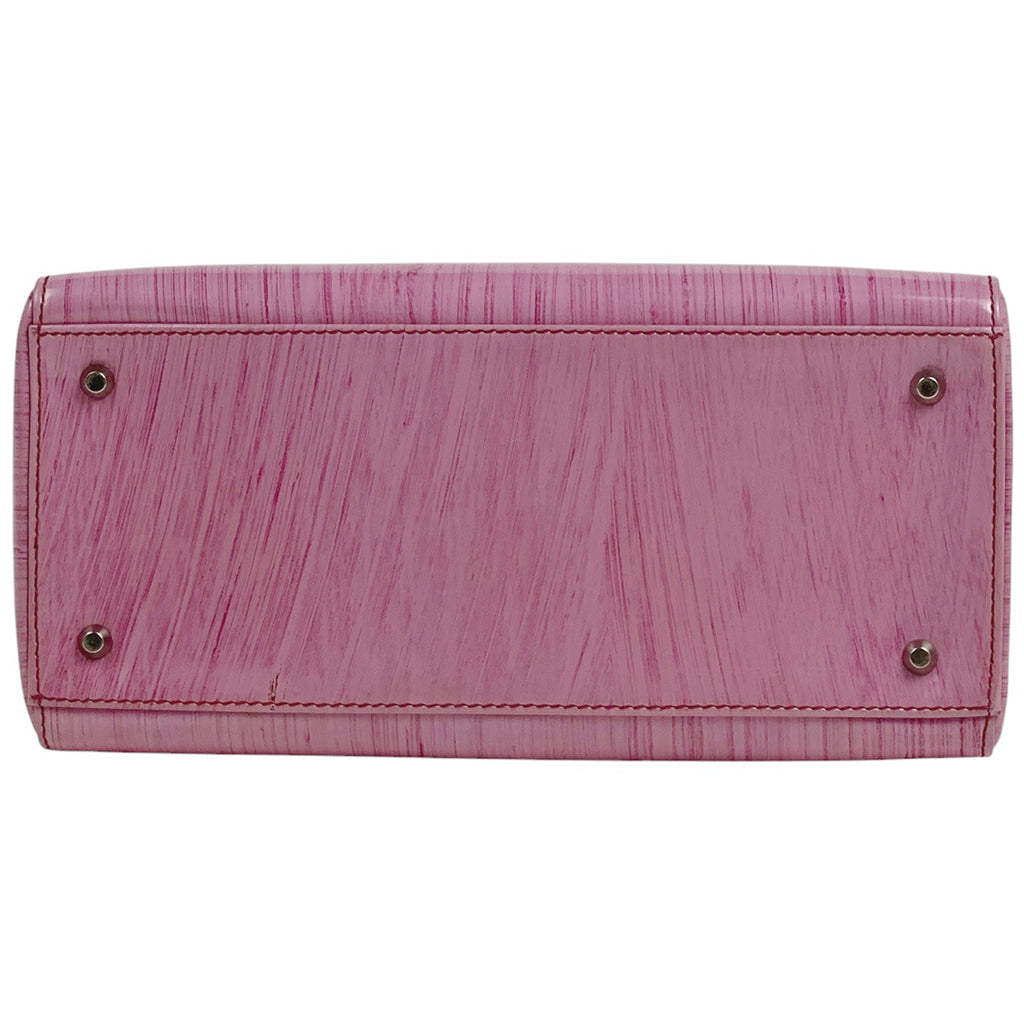 クリスチャンディオール レディディオール 2WAY ショルダーバッグ ハンドバッグ レザー ピンク レディース 【中古】brbag