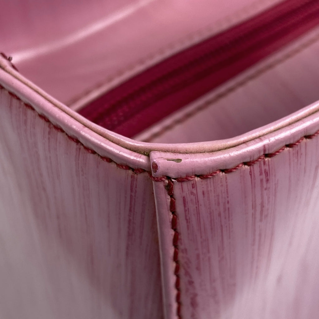 クリスチャンディオール レディディオール 2WAY ショルダーバッグ ハンドバッグ レザー ピンク レディース 【中古】brbag