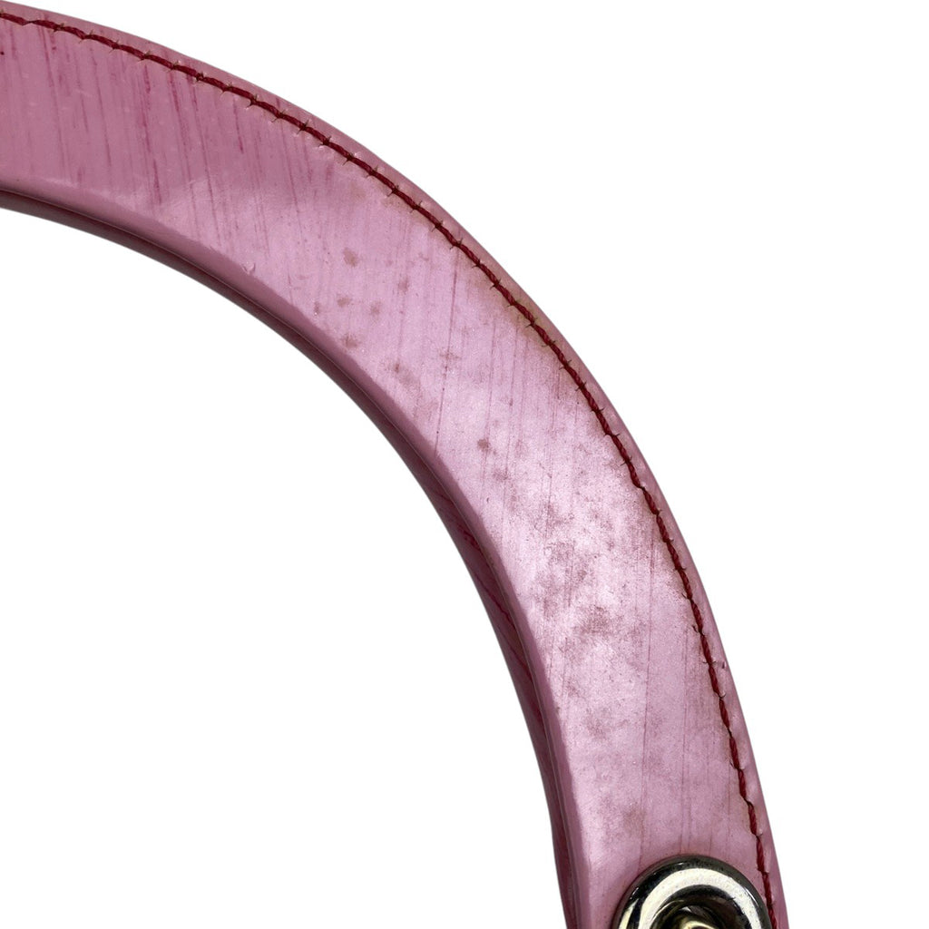 クリスチャンディオール レディディオール 2WAY ショルダーバッグ ハンドバッグ レザー ピンク レディース 【中古】brbag