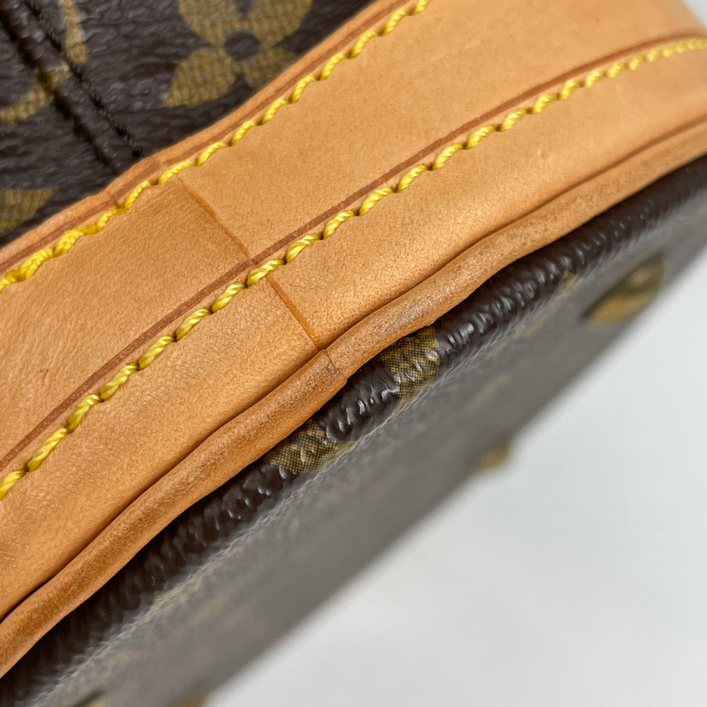 ルイ・ヴィトン プチ バケット PM ショルダーバッグ バケツ型 トートバッグ モノグラム ブラウン M42238 レディース 【中古】brbag