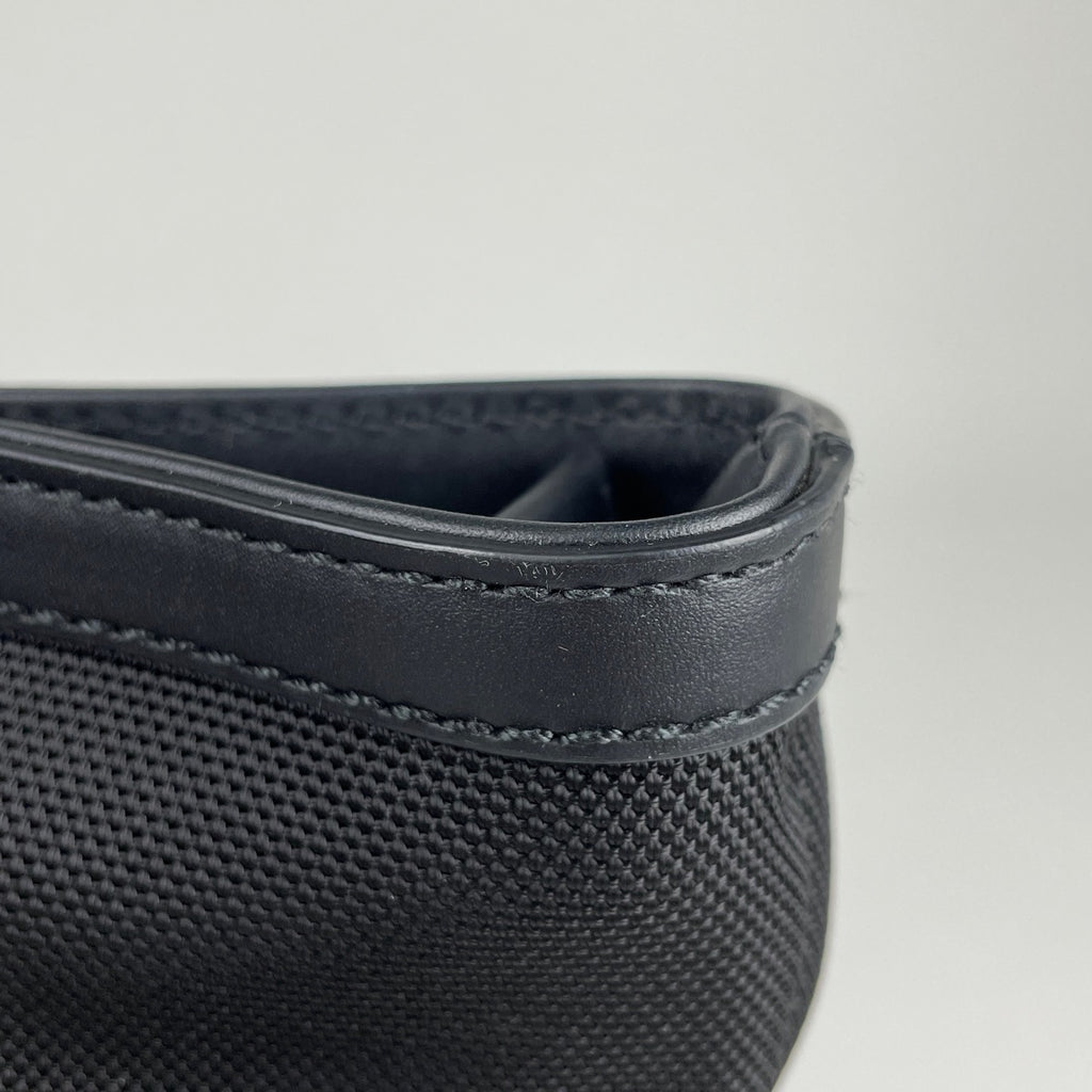 グッチ ロゴ トートバッグ ショルダーバッグ シェリーライン ウェブ トートバッグ ナイロン ブラック 631245 レディース 【中古】brbag