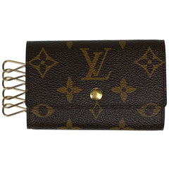 ルイ・ヴィトン ミュルティクレ 6 鍵入れ キーホルダー キーフック キーケース モノグラム ブラウン M62630 レディース 【中古】brbag