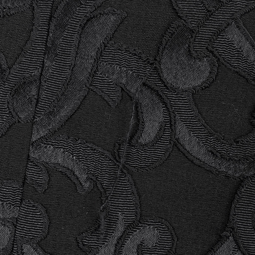 クリスチャンディオール ジャガード ノーカラージャケット コート 貝殻モチーフ アウター その他コート 絹 毛 ブラック レディース 【中古】brapp