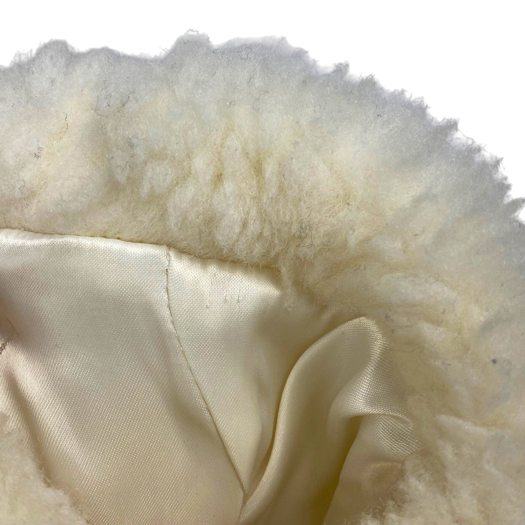 マックスマーラ テディベア アイコン コート ジャケット テーラード アウター その他コート アルパカ 毛 絹 ホワイト レディース 【中古】brapp