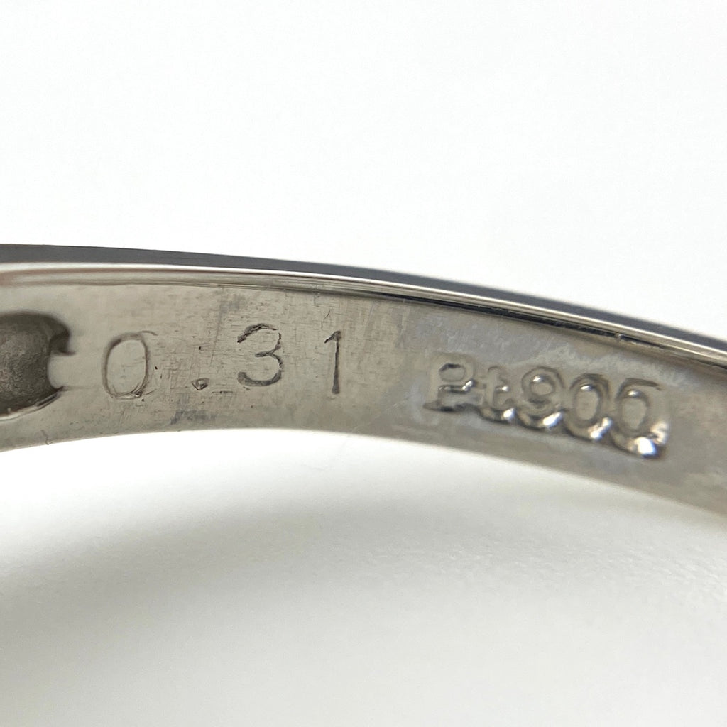 ダイヤモンド デザインリング プラチナ メレダイヤ 指輪 リング 11号 Pt900 ダイヤモンド レディース 【中古】nbjwl