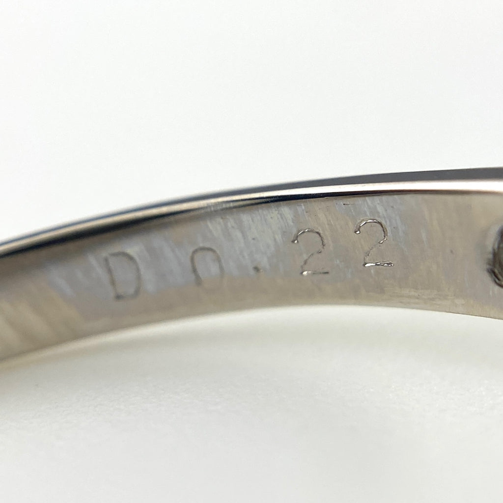 ダイヤモンド デザインリング プラチナ メレダイヤ 指輪 リング 11号 Pt900 ダイヤモンド レディース 【中古】nbjwl