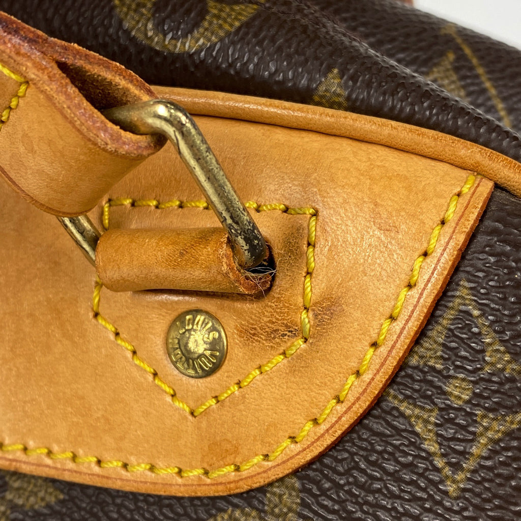 ルイ・ヴィトン エクスキュルシオン シューズケース 靴入れ ハンドバッグ モノグラム ブラウン M41450 レディース 【中古】brbag