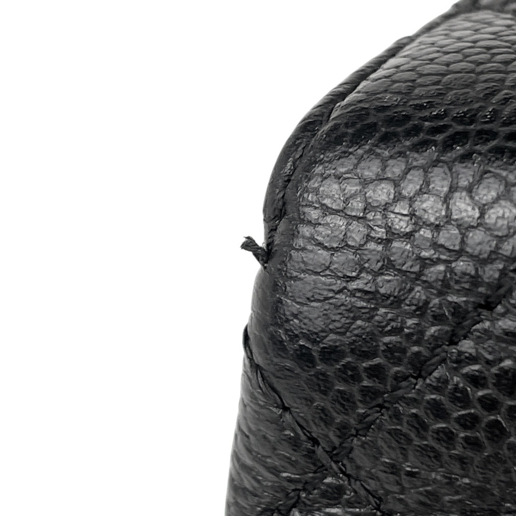 シャネル ココマーク ハンドバッグ マトラッセ ハンドバッグ キャビアスキン ブラック A12397 レディース 【中古】brbag