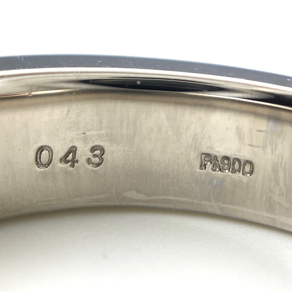 ダイヤモンド デザインリング プラチナ 指輪 メレダイヤ リング 16号 Pt900 ダイヤモンド ルビー レディース 【中古】nbjwl