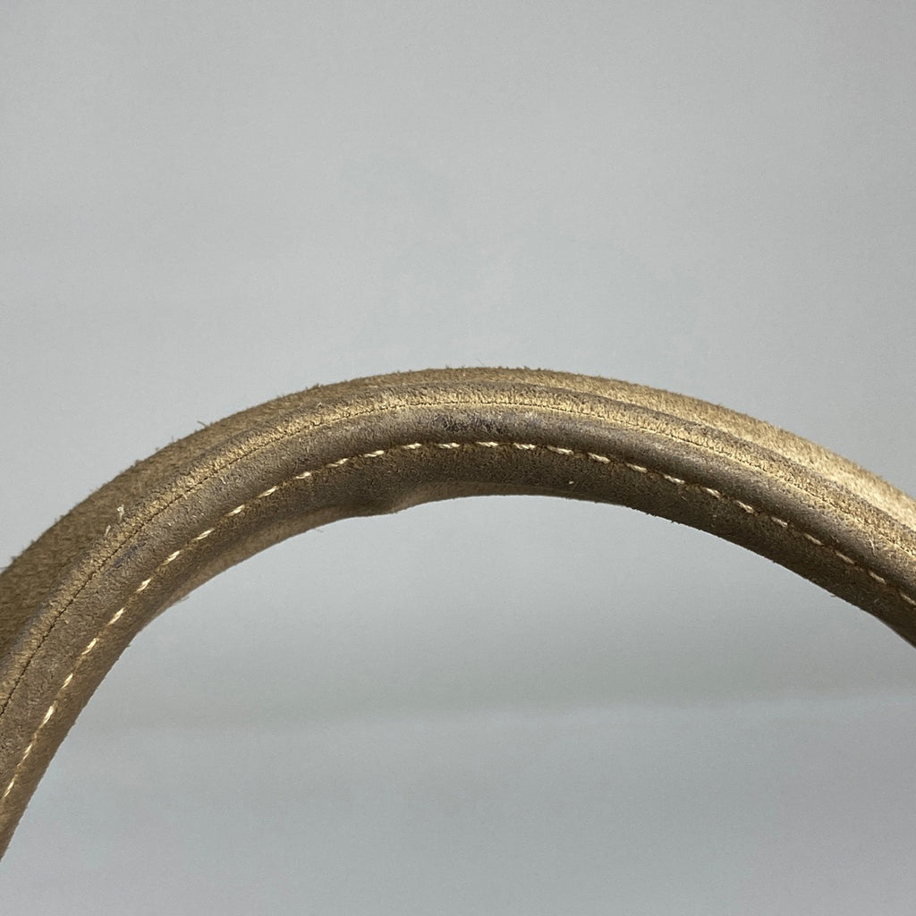 プラダ カナパ トート フェイクファー ハンドバッグ トートバッグ デニム ブルー ベージュ BN2182 レディース 【中古】brbag