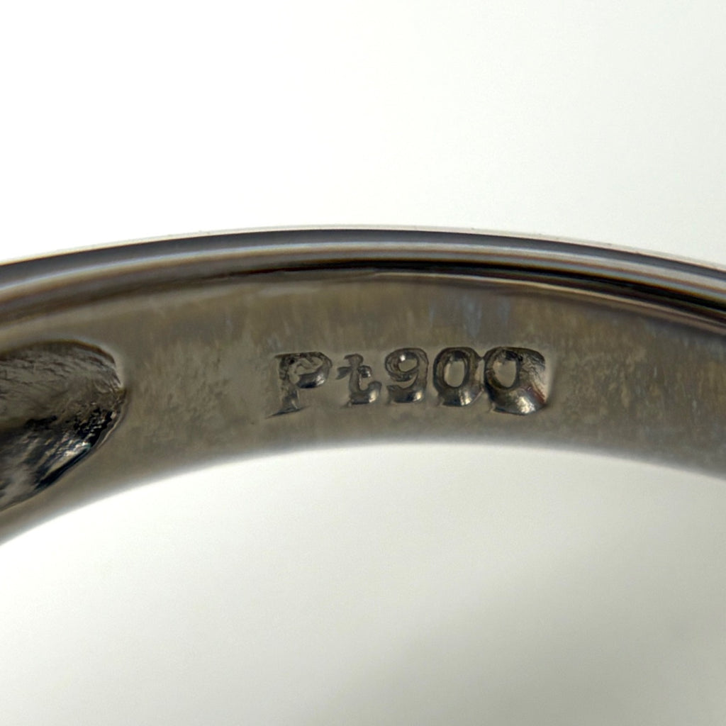 メレダイヤ デザインリング プラチナ 指輪 リング 10.5号 Pt900 ダイヤモンド レディース 【中古】nbjwl