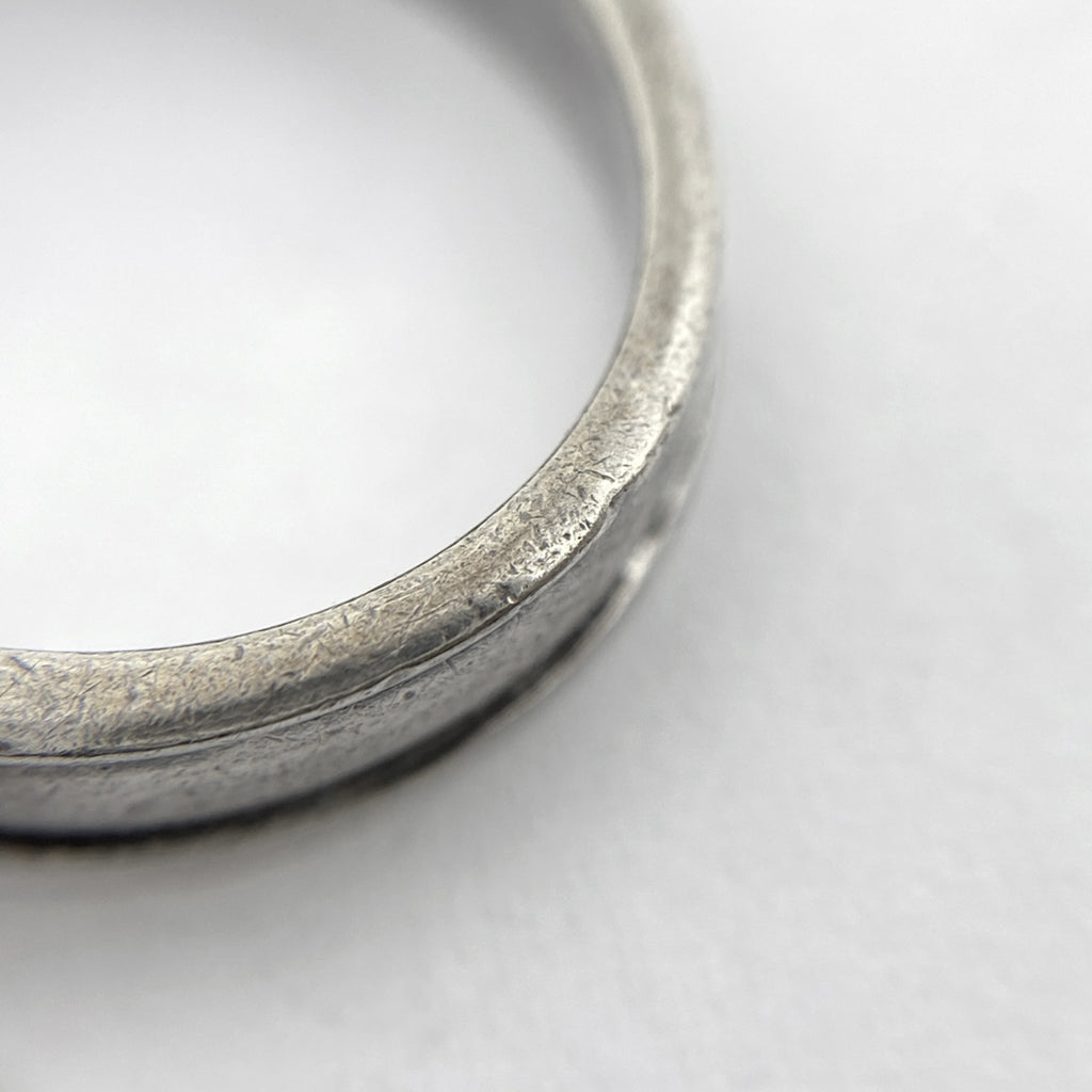 エルメス サンチュール リング 指輪 ベルトモチーフ リング 10号 シルバー925 シルバー ゴールド レディース 【中古】bracc