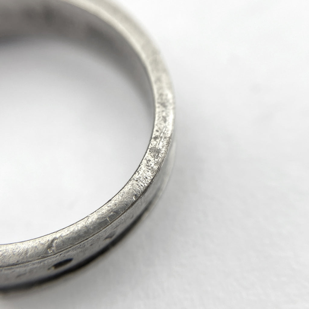 エルメス サンチュール リング 指輪 ベルトモチーフ リング 10号 シルバー925 シルバー ゴールド レディース 【中古】bracc