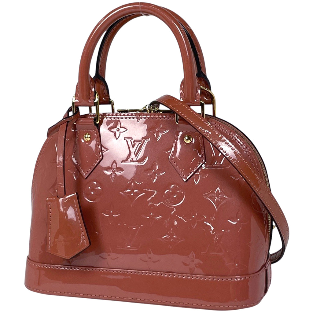 ルイ・ヴィトン アルマ BB エナメル 2WAY ショルダーバッグ ハンドバッグ モノグラムヴェルニ ヴィユーローズ M94769 レディース 【中古】brbag