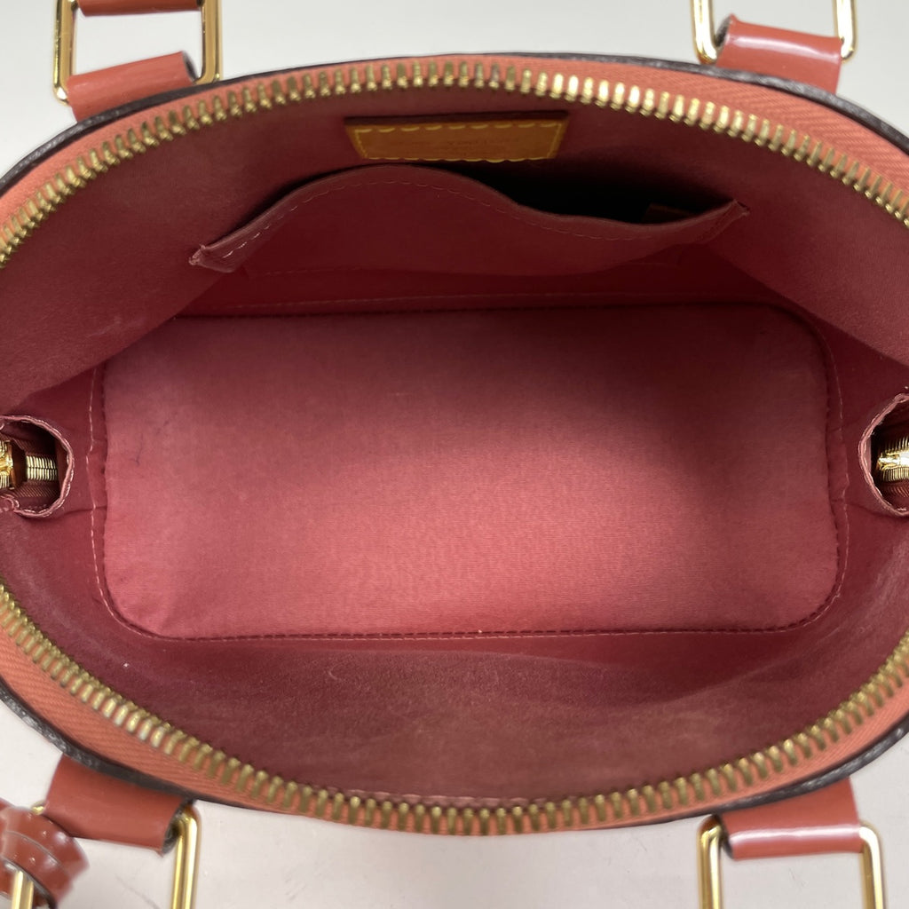 ルイ・ヴィトン アルマ BB エナメル 2WAY ショルダーバッグ ハンドバッグ モノグラムヴェルニ ヴィユーローズ M94769 レディース 【中古】brbag