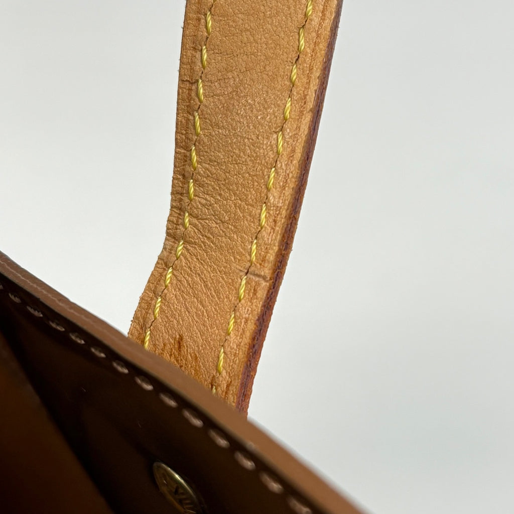 ルイ・ヴィトン リードPM ショルダーバッグ エナメル パテント モノグラムヴェルニ ブロンズ M91146 レディース 中古 brbag