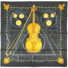 エルメス カレ90 球体が奏でる音楽 スカーフ レディース 中古 brbag