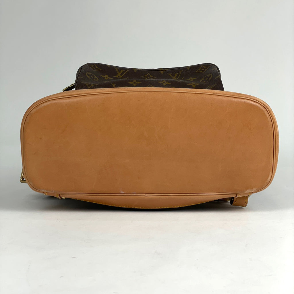 ルイ・ヴィトン モンスリ GM バックパック デイパック リュック モノグラム ブラウン M51135 レディース 【中古】brbag