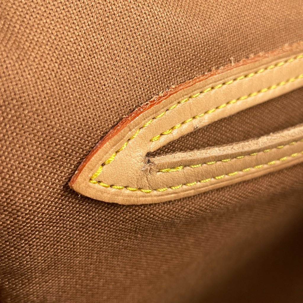 ルイ・ヴィトン モンスリ GM バックパック デイパック リュック モノグラム ブラウン M51135 レディース 【中古】brbag