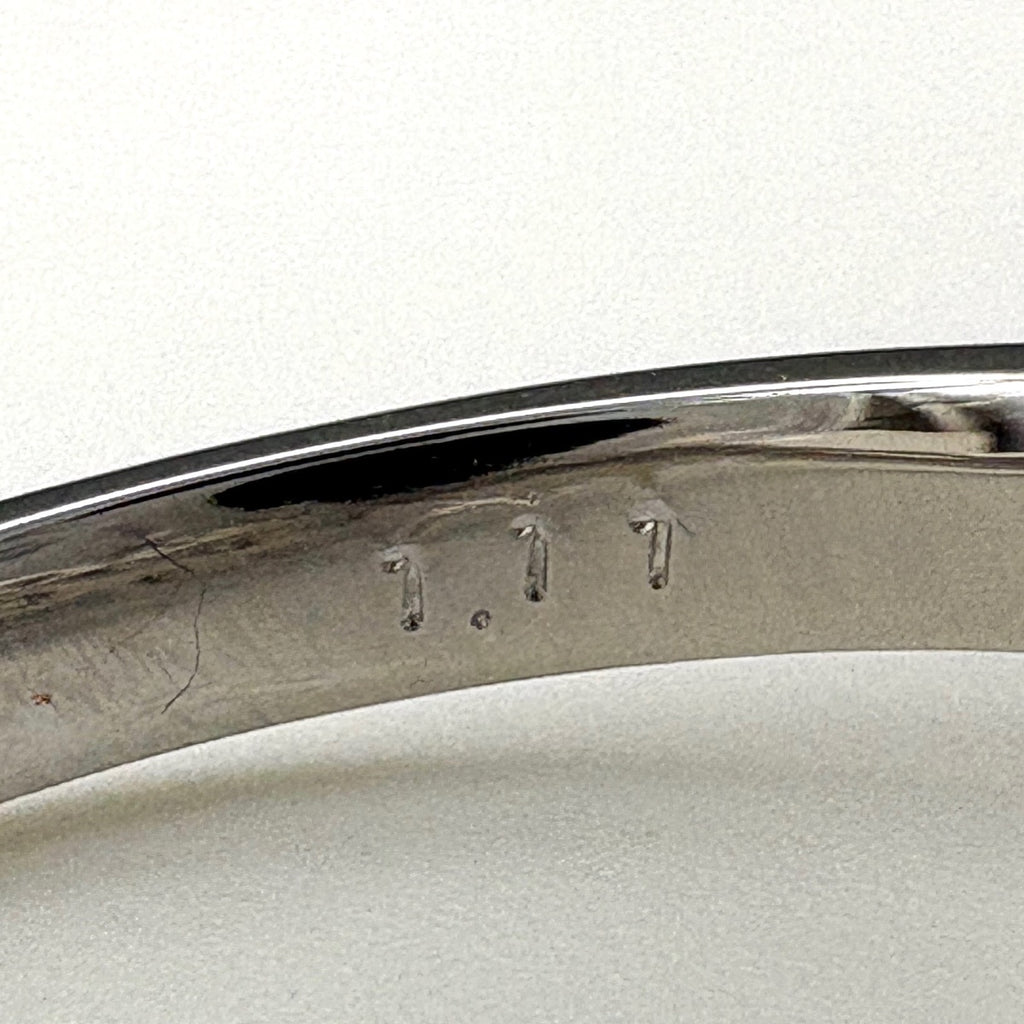 ダイヤモンド デザインリング WG ホワイトゴールド 指輪 メレダイヤ リング 13号 K18 WG ダイヤモンド レディース ノンブランドジュエリー 【中古】nbjwl