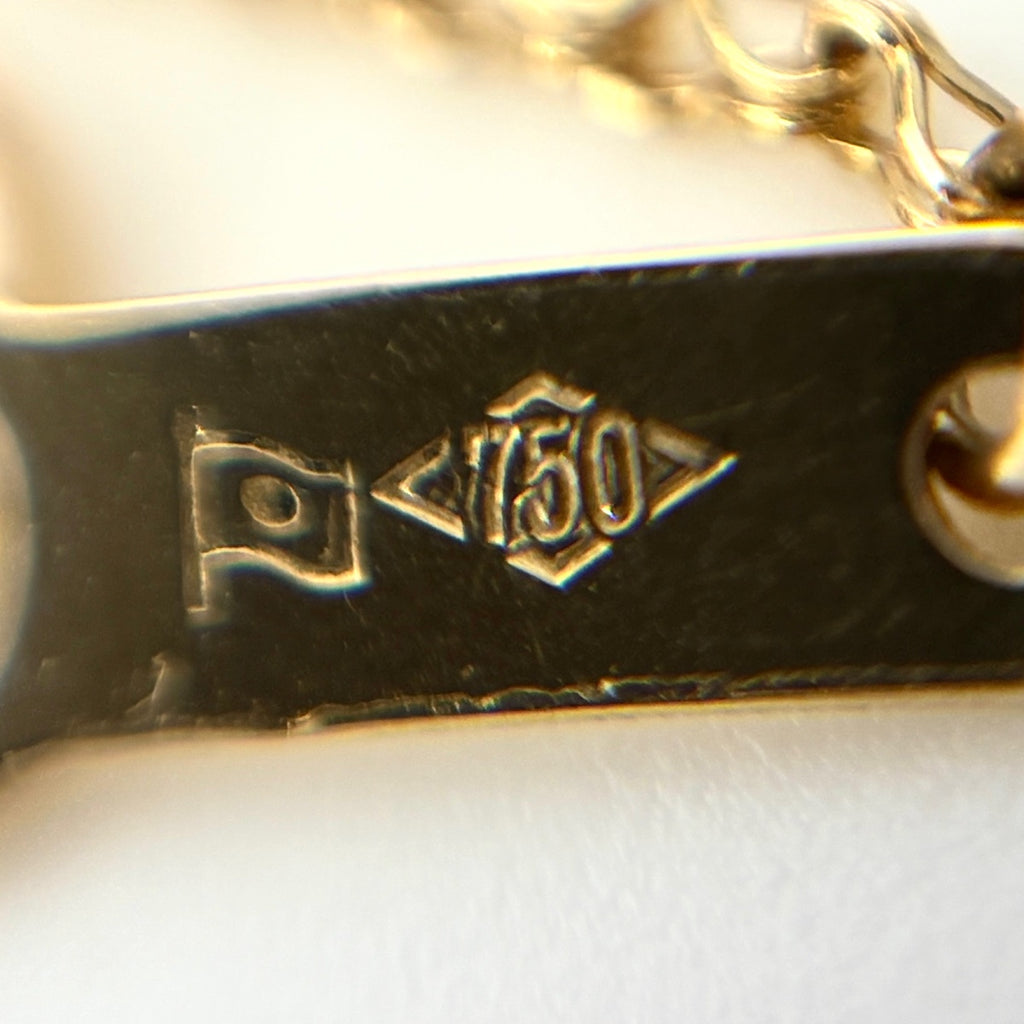 エメラルド デザインネックレス YG イエローゴールド ペンダント メレダイヤ ネックレス 750 エメラルド ダイヤモンド レディース 【中古】nbjwl