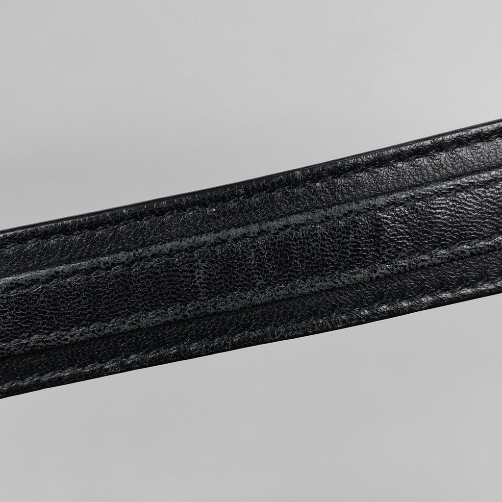 クリスチャンディオール カナージュ チェーン トートバッグ ショルダーバッグ トートバッグ レザー ブラック レディース 【中古】brbag