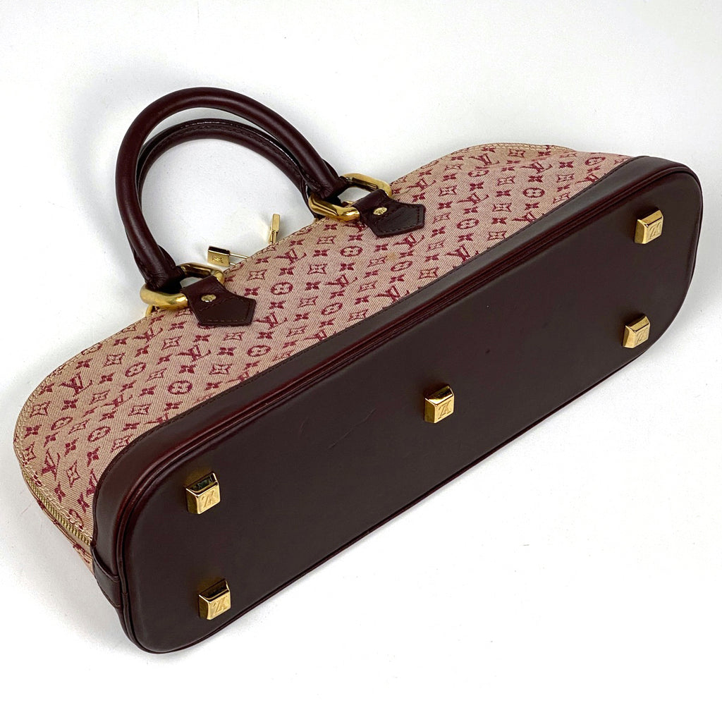 ルイ・ヴィトン アルマ ロン 手提げ ハンドバッグ モノグラムミニ スリーズ M92207 レディース 【中古】brbag