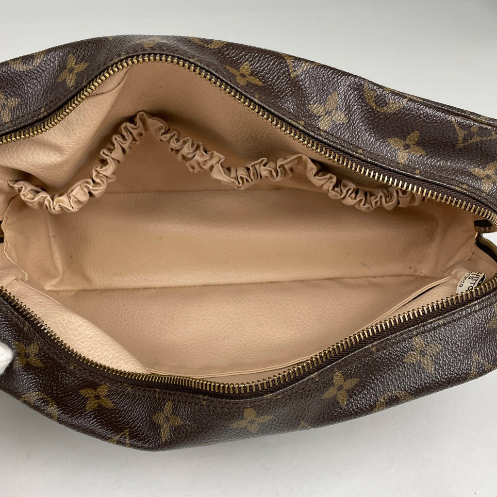 ルイ・ヴィトン トゥルース トワレット 28 メイク コスメ セカンドバッグ 化粧ポーチ モノグラム ブラウン M47522 レディース 【中古】brbag