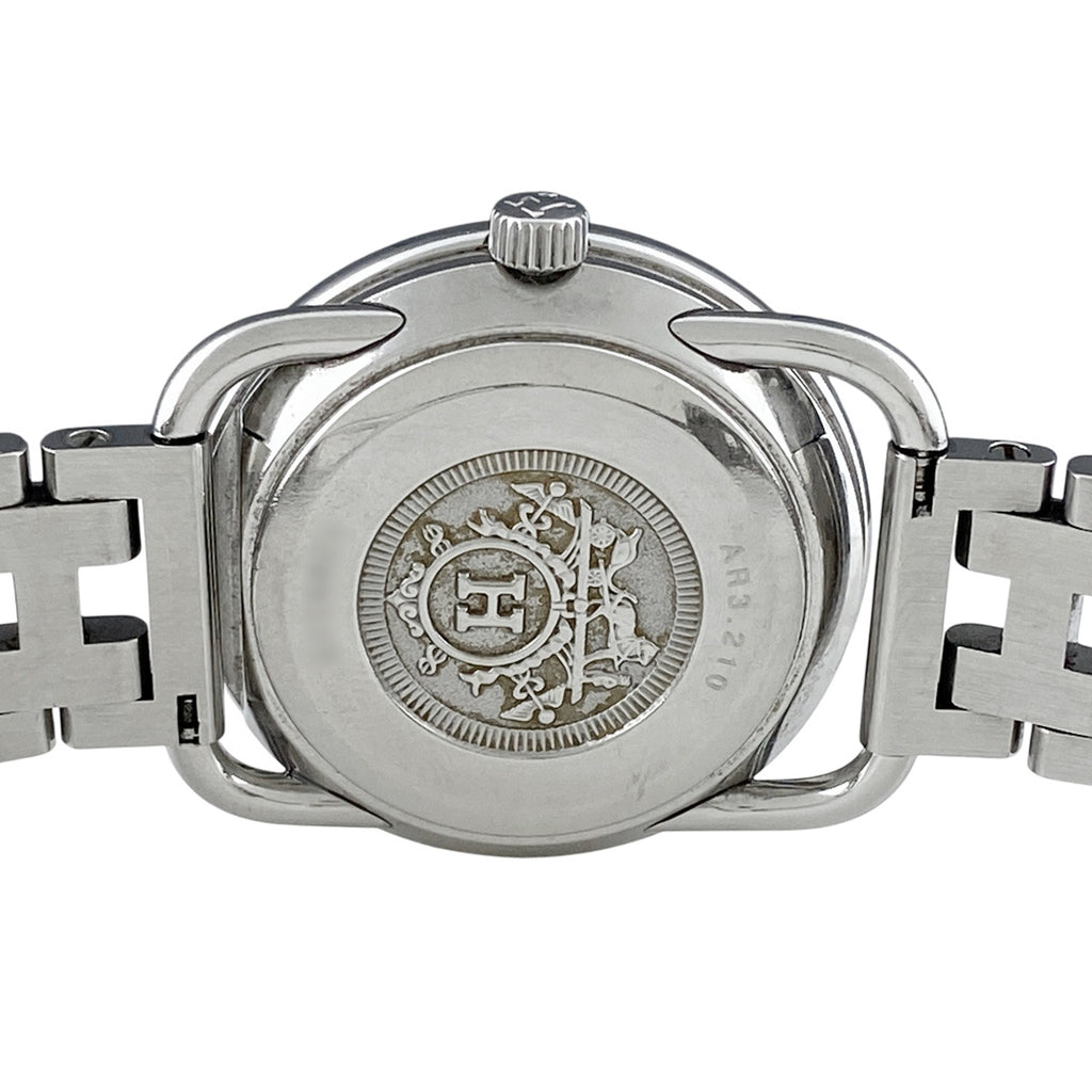 エルメス アルソー AR3.210 腕時計 SS クォーツ レディース 【中古】wtcbb