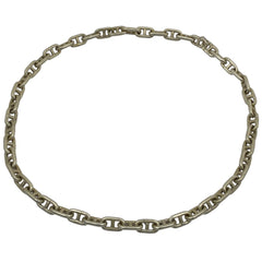 エルメス シェーヌダンクル ネックレス 49コマ ネックレス シルバー シルバー レディース 【中古】bracc