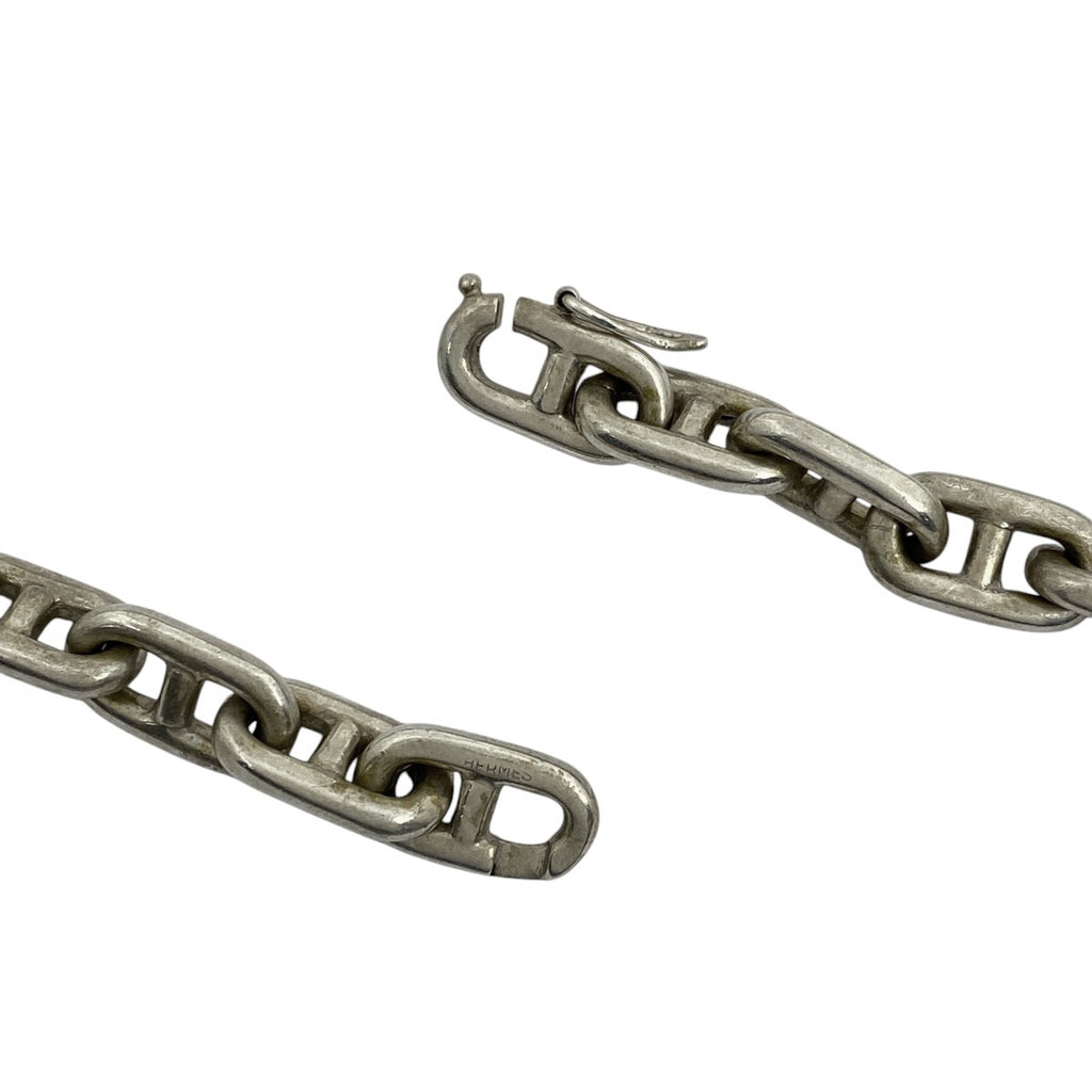 エルメス シェーヌダンクル ネックレス 49コマ ネックレス シルバー シルバー レディース 【中古】bracc