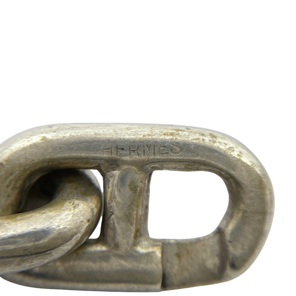 エルメス シェーヌダンクル ネックレス 49コマ ネックレス シルバー シルバー レディース 【中古】bracc