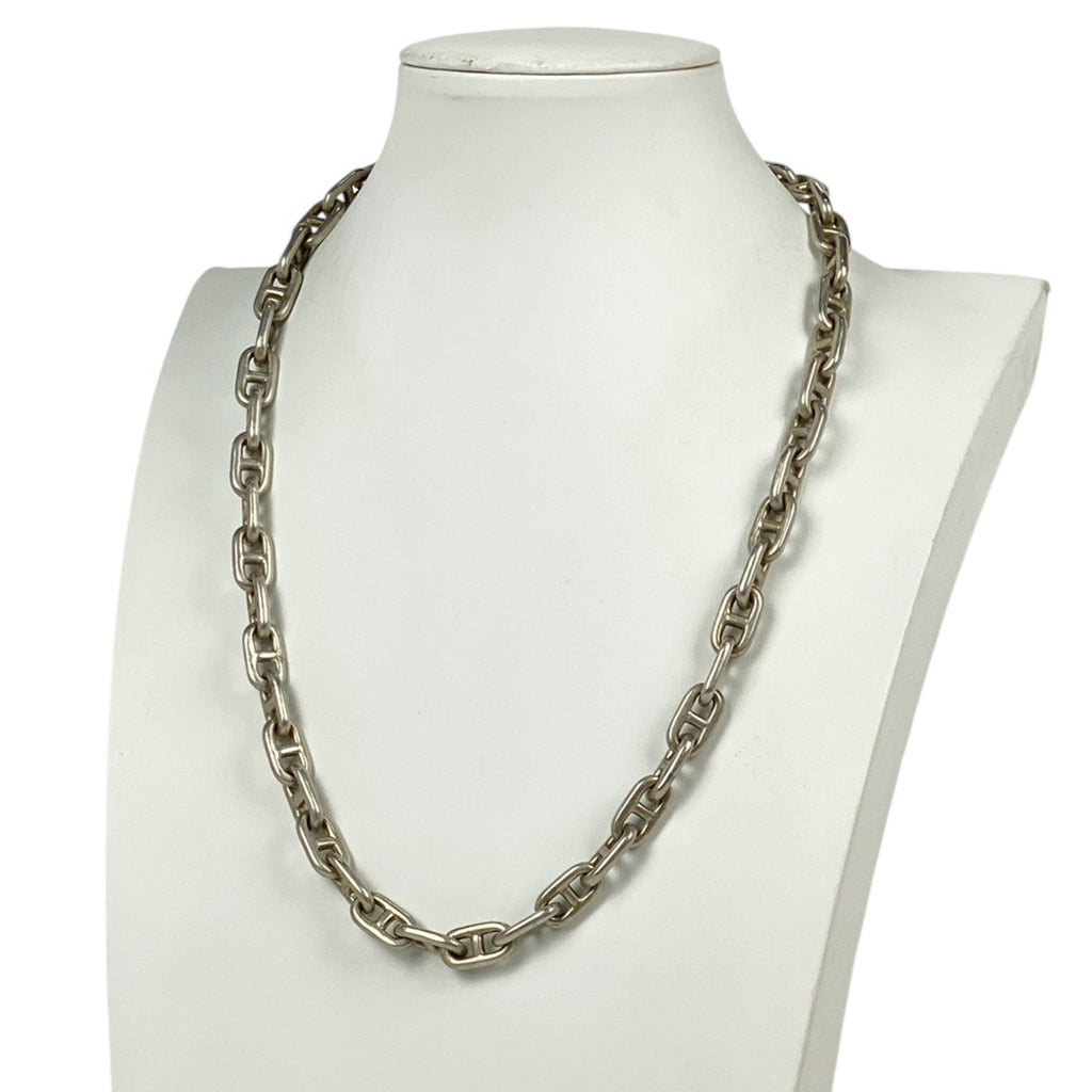 エルメス シェーヌダンクル ネックレス 49コマ ネックレス シルバー シルバー レディース 【中古】bracc