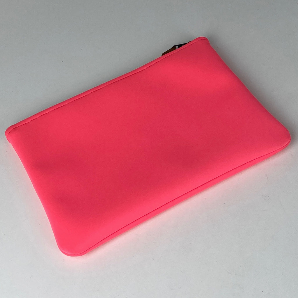 エルメス トゥルース フラット ネオバン MM 化粧ポーチ ナイロン ピンク レディース 【中古】brbag