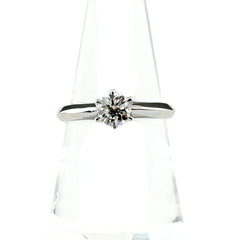 ダイヤモンド デザインリング プラチナ 指輪 リング 13号 Pt900 ダイヤモンド レディース 【中古】nbjwl