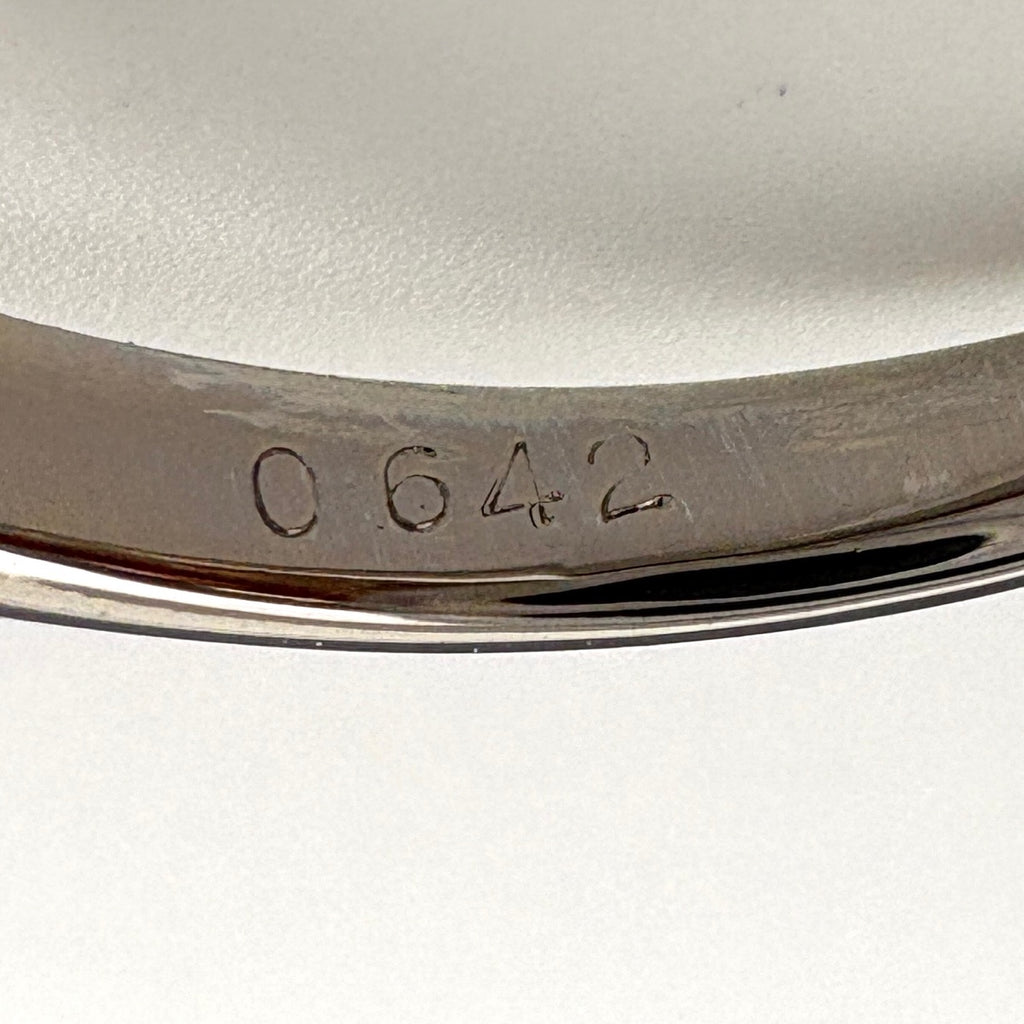 ダイヤモンド デザインリング プラチナ 指輪 リング 13号 Pt900 ダイヤモンド レディース 【中古】nbjwl