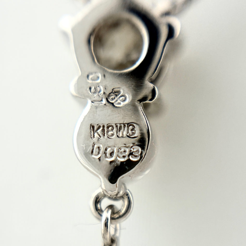 ダイヤモンド デザインネックレス WG ホワイトゴールド ペンダント メレダイヤ ネックレス K18 WG ダイヤモンド レディース 【中古】nbjwl