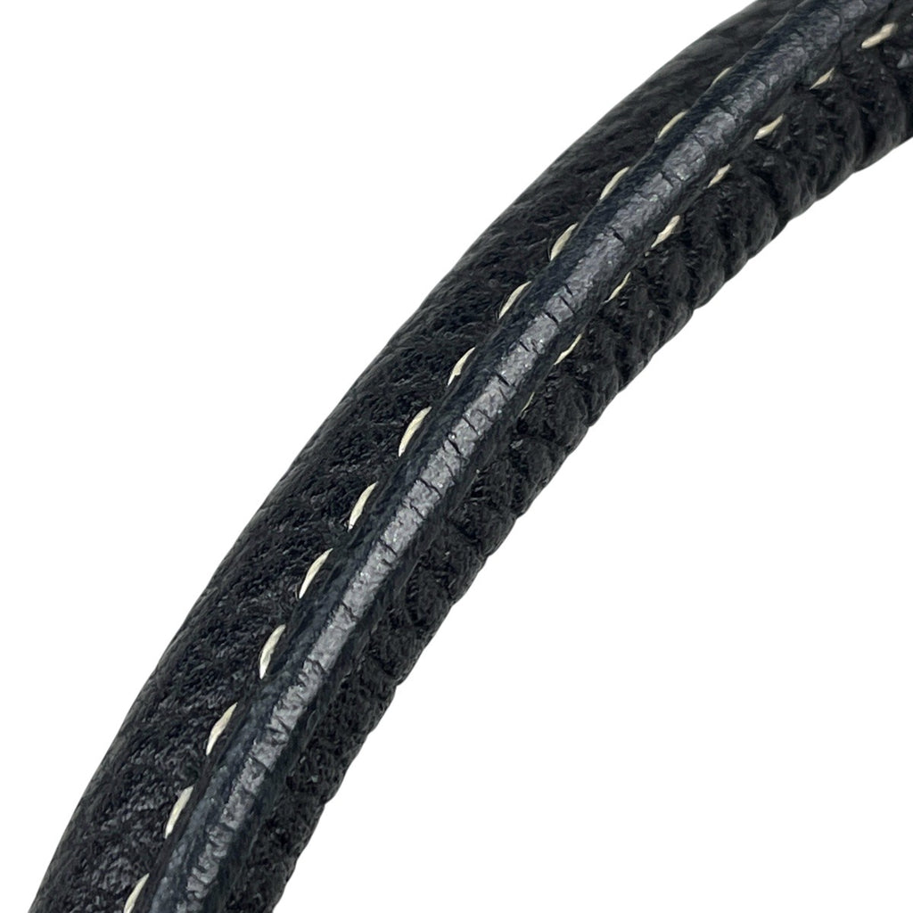 エルメス ガーデンパーティ TPM ハンドバッグ トートバッグ トワルオフィシエ ネイビー □H レディース 【中古】brbag