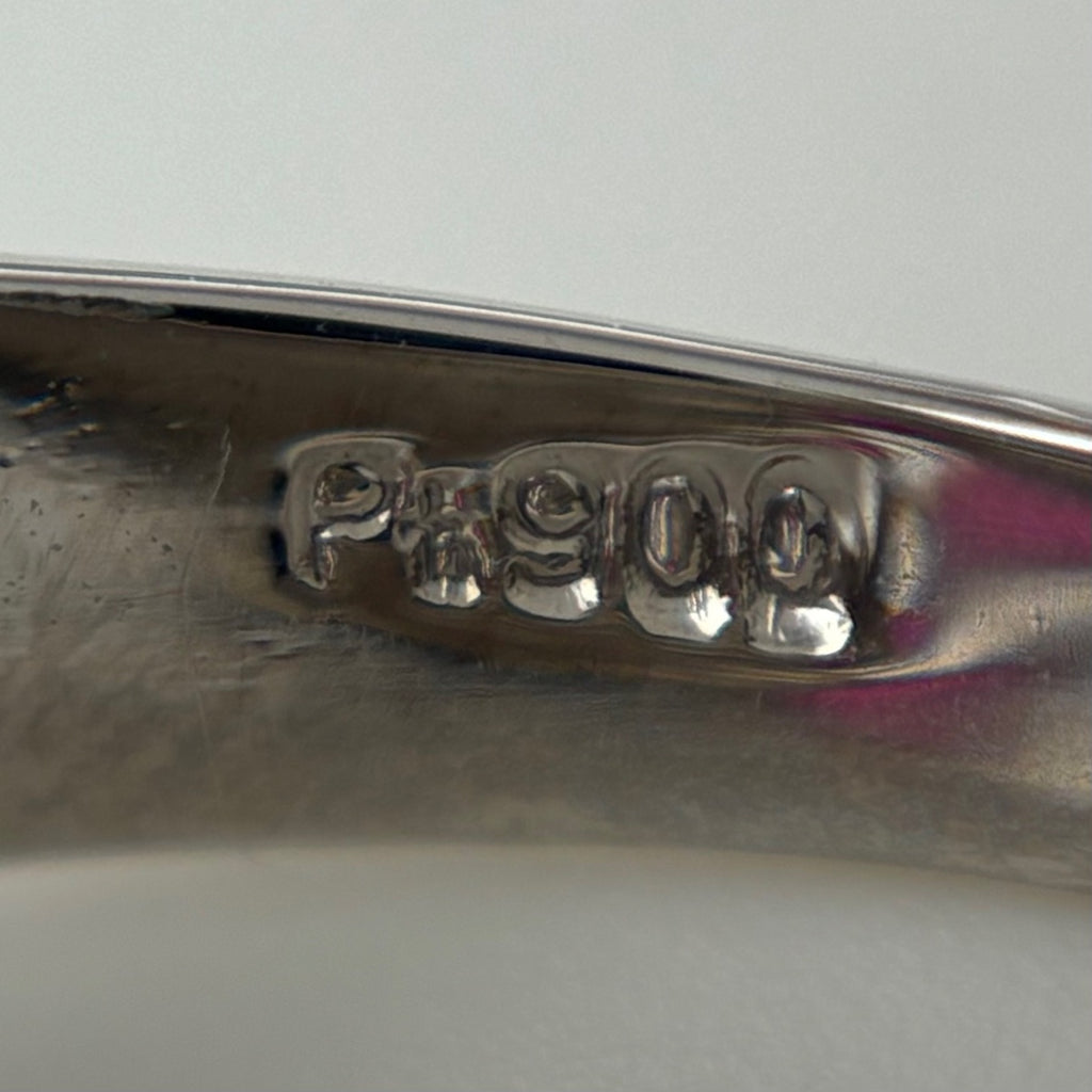 ルビー デザインリング プラチナ 指輪 メレダイヤ リング 12号 Pt900 ルビー ダイヤモンド レディース 【中古】nbjwl