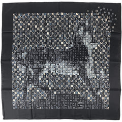 エルメス カレ90 馬柄 スカーフ レディース 中古 brbag