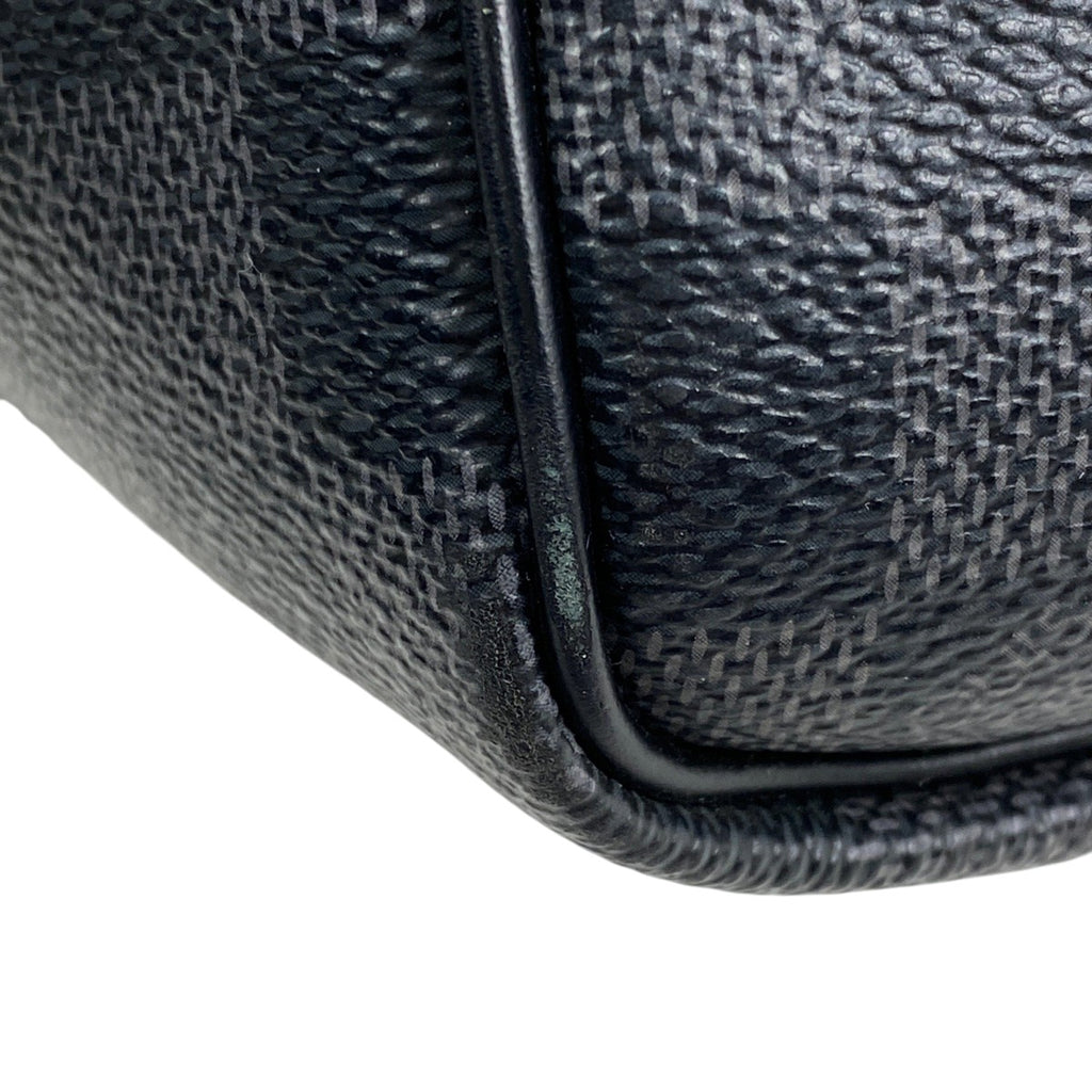 ルイ・ヴィトン キーポル バンドリエール 45 旅行 ボストンバッグ ダミエグラフィット ノワール(ブラック) N41418 メンズ 【中古】brbag