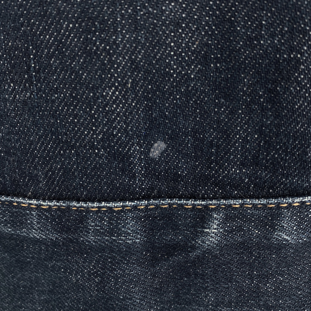 グッチ ロゴボタン デニム ジャケット Gジャン シェリーライン ウェブ アウター デニムジャケット 綿 ブルー メンズ 【中古】brapp