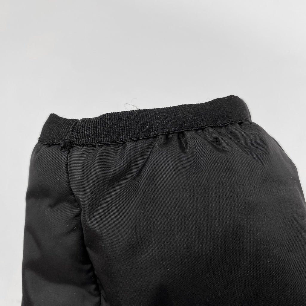 グッチ ロゴ ダウンジャケット ブルゾン フード収納 アウター ダウンジャケット ブラック メンズ 【中古】brapp