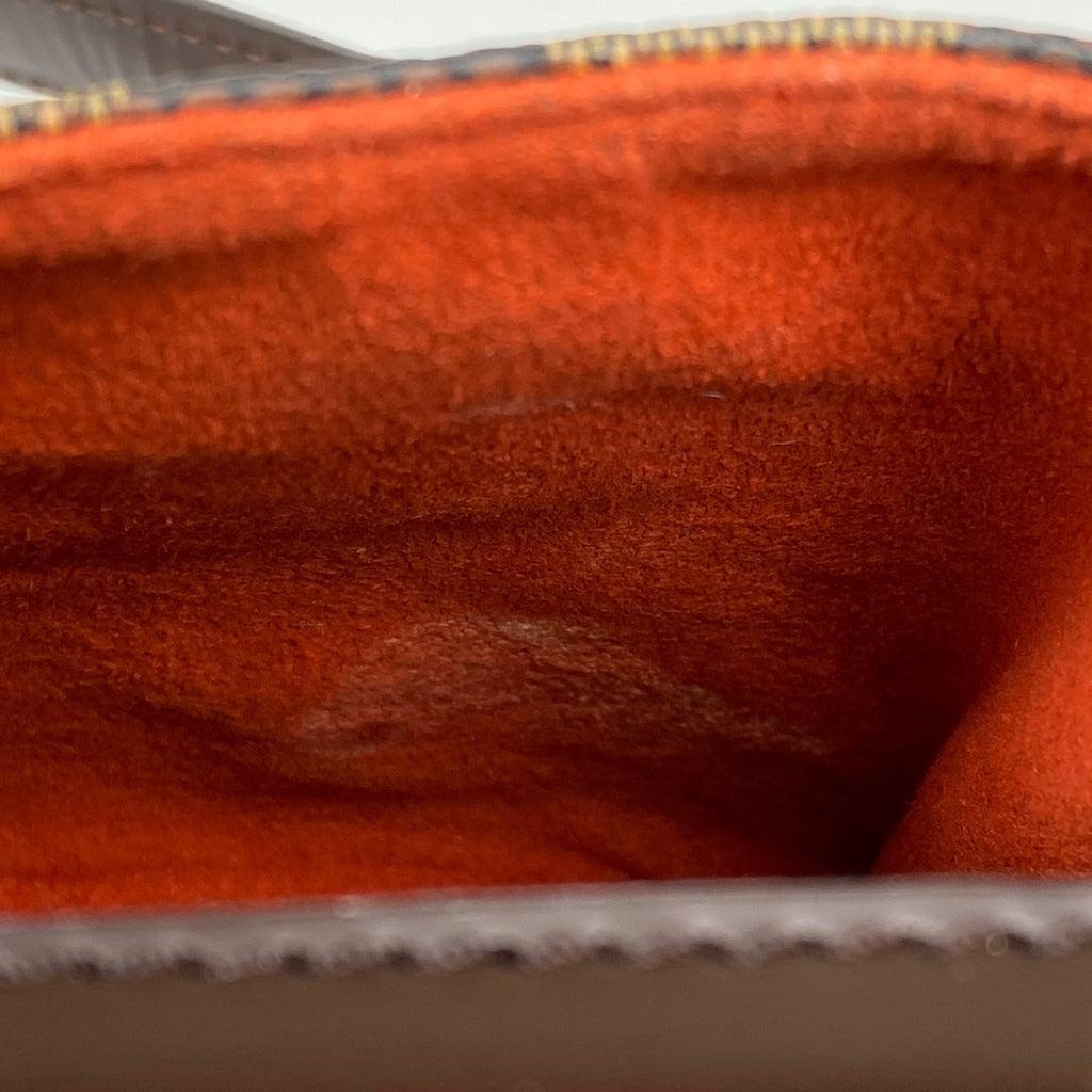 ルイ・ヴィトン マノスク PM ショルダーバッグ 肩掛け 台形型 ハンドバッグ ダミエ ブラウン N51121 レディース 【中古】brbag