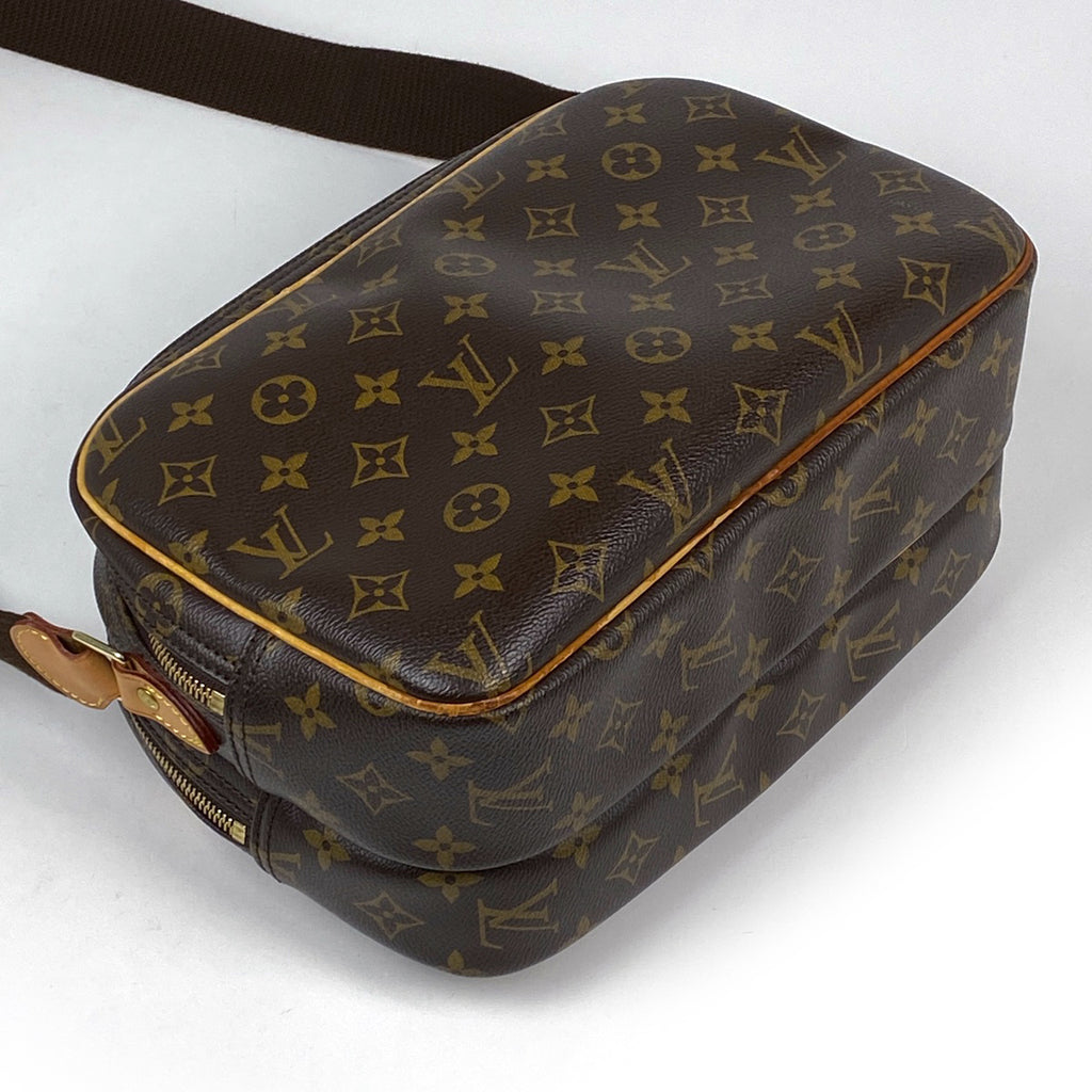 ルイ・ヴィトン リポーター PM 斜め掛け ショルダーバッグ モノグラム ブラウン M45254 レディース 【中古】brbag