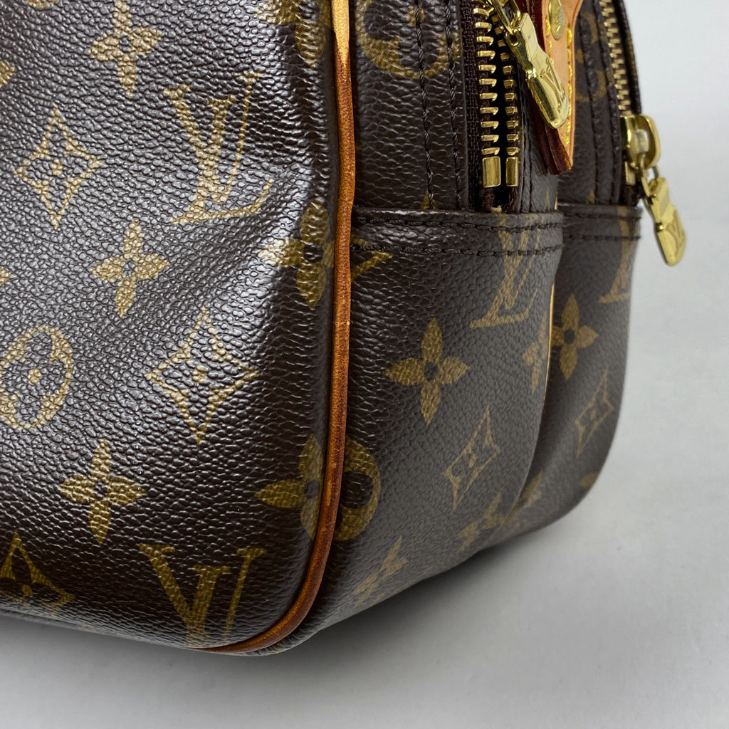 ルイ・ヴィトン リポーター PM 斜め掛け ショルダーバッグ モノグラム ブラウン M45254 レディース 【中古】brbag