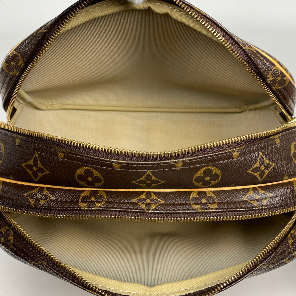 ルイ・ヴィトン リポーター PM 斜め掛け ショルダーバッグ モノグラム ブラウン M45254 レディース 【中古】brbag