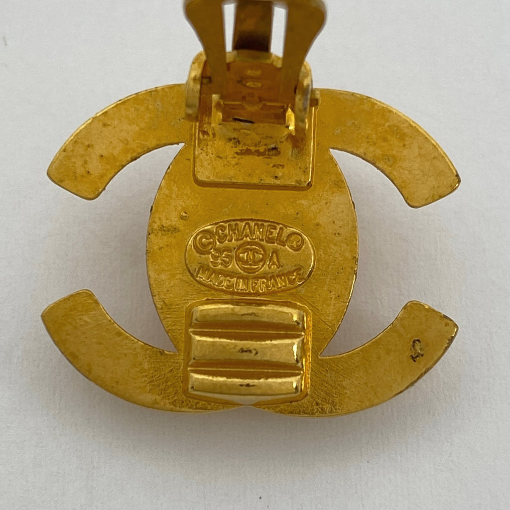 シャネル ココマーク イヤリング ターンロック イヤリング GP ゴールド レディース 【中古】bracc