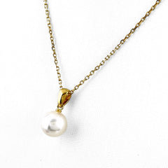 ミキモト パール デザインネックレス ネックレス K18 パール レディース ブランドジュエリー 【中古】brjwl